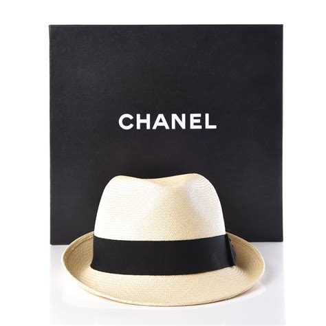 chanel fedora hat